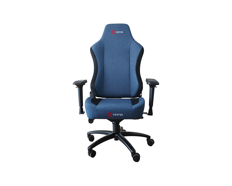 Gaming Chair: Vertex Nebula Gaming Chair Blue Fabric